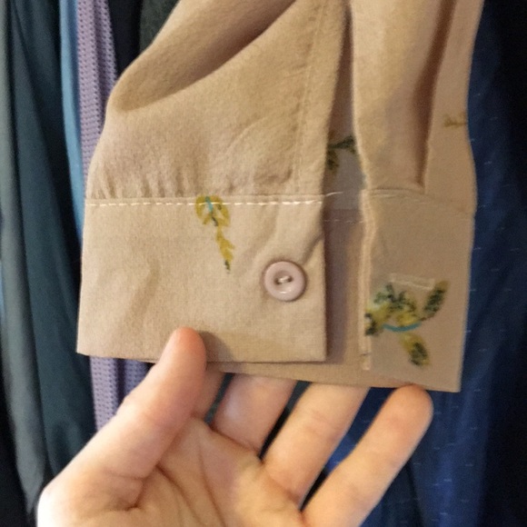 Shein Flower Blouse - Picture 4 of 8